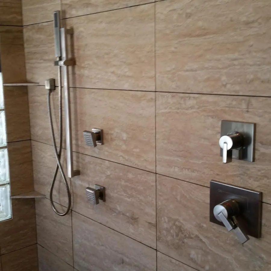 Shower fixture installation for Water Heater Replacement in Lockport
